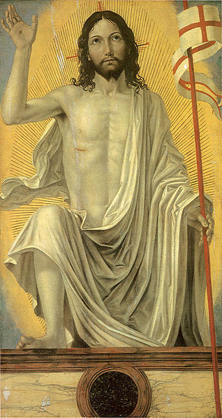 Christ Rising from the Tomb Ambrogio Bergognone